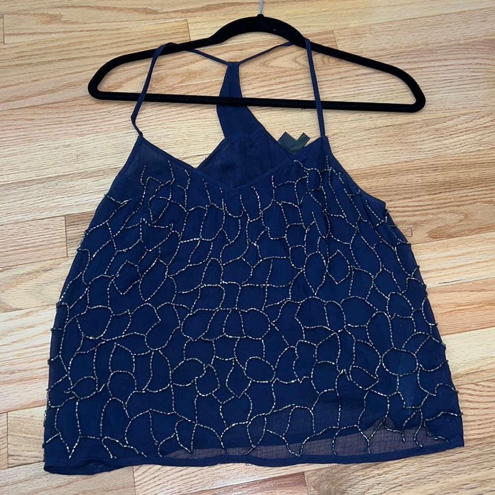 Top shop beaded top